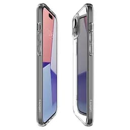 Протиударний прозорий чохол Spigen Ultra Hybrid  для iPhone 15 Crystal Clear ACS06793 - мініатюра 12