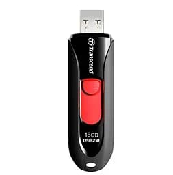 USB Flash накопичувач Transcend 16GB JetFlash 590 Black/Red (TS16GJF590K)