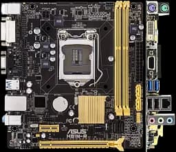 Материнская плата Asus H81M-R LGA 1150 (H81M-R) Б/У