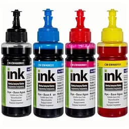 Чернила ColorWay Epson SC 67/87/79 CX3xxx-6xxx (4х100мл) BK/С/M/Y (CW-EW400SET01)