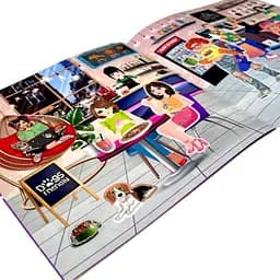 Дитяча книжечка з наклейками "Glamour Girls" РМ-87-02 - мініатюра 2