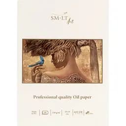 Блокнот для масла SM-LT Art Pro Create 20х28 см 230 г/м² белая льняная бумага 10 листов