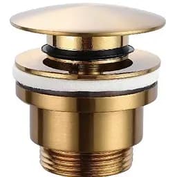 Донний клапан Imex PVD матове золото VCC014, Золотий