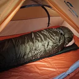 Спальник Naturehike U350 з капюшоном (NH20MSD07) +1°C - правий - темно-зелений - мініатюра 12