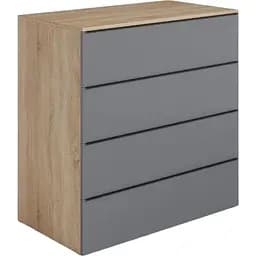 Комод Moreli TХ-4 на 4 ящика 1000х1014х544 мм Сонома/Антрацит (zg-x4-sonoma-antracit)