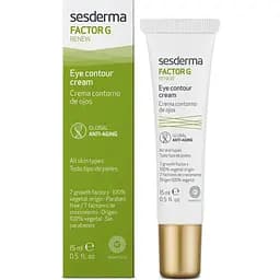 Омолоджуючий крем для контуру очей Sesderma Factor G Rejuvenating Eye Contour Cream, 15 мл