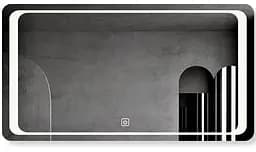 Дзеркало Dusel DE-M3031 75x120 см Збільшувальна лінза + сенсорне включення + підігрів, Білий