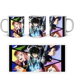 Кухоль GeekLand Моя геройська академія My Hero Academia Деку, Хатсуме та Шинсо Колаж MHA 02.529 330 мл білий - мініатюра 3