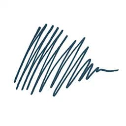 Кольоровий лінер Art Liner, Blackish blue/Чорно-блакитний, 99IDEAS - мініатюра 3