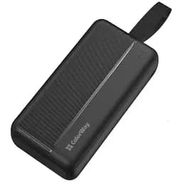 Універсальна мобільна батарея ColorWay High-power 2 30000mAh Black (CW-PB300LPC2BK-PD)