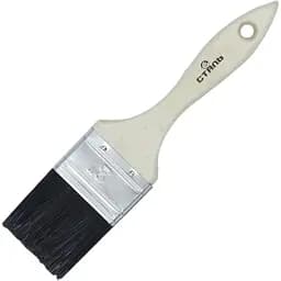 Кисточка для лака Сталь 2" натуральный ворс (94994)