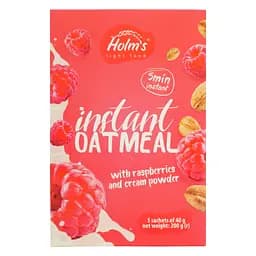 Каша овсяная Holm's light food с малиной и сливками 200 г