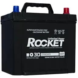 Акумулятор Rocket 65Ah ASIA Ев (-/+) (590CCA) (232х175х225) SMF 75D23L