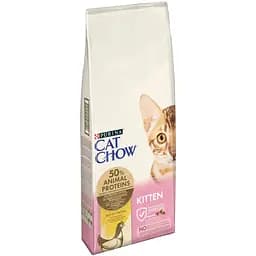 Сухий корм для кошенят Cat Chow Kitten з куркою 1.5 кг - мініатюра 2
