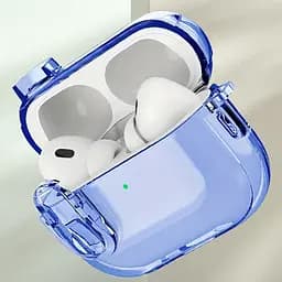 Футляр TPU Colorful для навушників Airpods 3 Blue - мініатюра 4