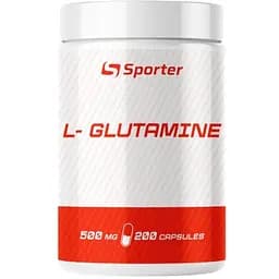 Аминокислота Sporter L-Glutamine 500 мг 200 капсул