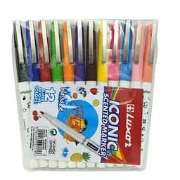 Набор маркеров для ткани "Fabric Marker" Luxor 33300/10wt на водной основе