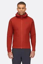 Мужская легкая утепленная куртка Rab Xenair Alpine Light Jacket M Темно-червоний