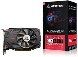 Відеокарта Arktek AMD Radeon RX 550 4Gb (AKA550D5S4GH1) (GDDR5, 128 bit, PCI-E 3.0 x16) - мініатюра 3