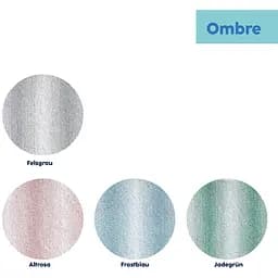 Килимок для ванної Kela Ombre 65x55x3.7 см морозно-блакитний (23568) - мініатюра 7