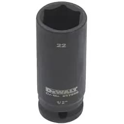Головка торцева DeWalt Impact подовжена 1/2" х 22 мм (DT7556)