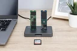 Digitus Док-станція USB-C > 2xSATA SSD/SD - мініатюра 2