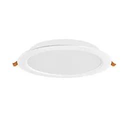 Вбудований світильник Videx LED Back круглий 26W 5000K (VL-DLBR-265) - мініатюра 2