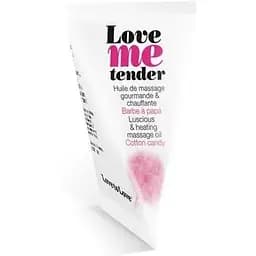 Масажна олія Love To Love - Love Me Tender, Cotton candy (10 мл)