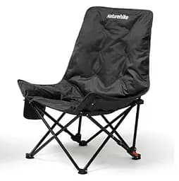 Складаний стілець Naturehike CNK2450JJ020 (до 120кг) Чорний