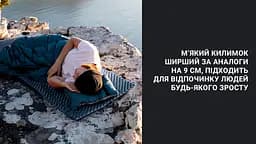 Килимок складаний Naturehike IXPE (CNK2300DZ017) 200x65 - темно-блакитний - мініатюра 9