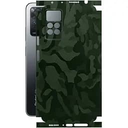Захисна плівка StatusSKIN для Xiaomi Redmi Note 11 pro 5G Корпус Вініл Камуфляж зелений