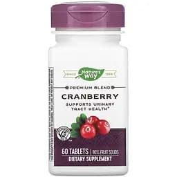 Екстракт журавлини Nature's Way Cranberry Premium Blend, 60 таблеток для підтримки сечовивідної системи