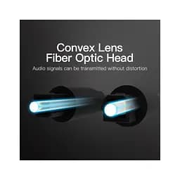 Кабель мультимедійний Optical Toslink 2.0m black Vention (BAEBH) - мініатюра 10