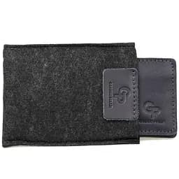 Чоловічий шкіряний зажим для грошей GRANDE PELLE 12х8х0.7 см acs0018632 - мініатюра 4