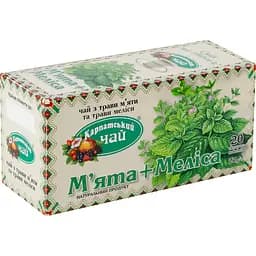 Чай Карпатський Чай М'ята + Меліса 27 г (20 шт. x 1.35 г)