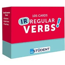 Настольная игра English Student Карточки для изучения английского языка English Student Irregular Verbs (укр.) (591225952)