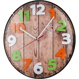 Годинник настінний Technoline WT7435 Wood Brown (WT7435) - мініатюра 4