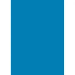 Папір для дизайну Folia Tintedpaper А4 (21x29.7см) №34 світло-синій 130г/м2 без текстури