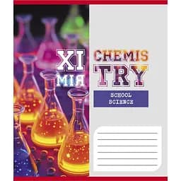 Зошит учнівський "Шкільні предмети" 048-590128K-1 в клітинку, 48 аркушів