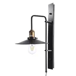 Бра Brille BL-275W/1 Е27 BK настенное накладное лофт