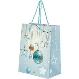 Пакет подарунковий новорічний Диско Куля JZ051043 Різнокольоровий (NY)