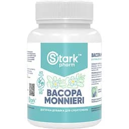 Бакопа Моньє Stark Pharm Bacopa Monnieri 500 мг 60 капсул (2022-10-0570)