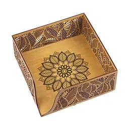 Деревянная салфетка VANZA LEAF oak - M (17.5 см)