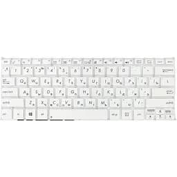Клавиатура для ноутбука Asus X201/X202/S200/ White Ru (A1567)