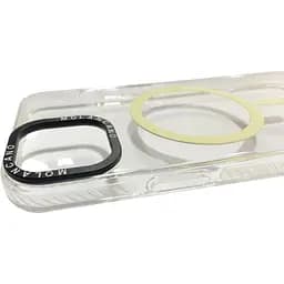 Чохол-накладка Molan Cano Силікон MagSafe для Apple iPhone 14 (clear) - мініатюра 4