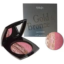 Пудра компактная Karaja Gold & Bronze тон 34, 7 г