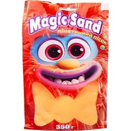 Кінетичний пісок Strateg Magic sand помаранчевий 350 г (39402-7)