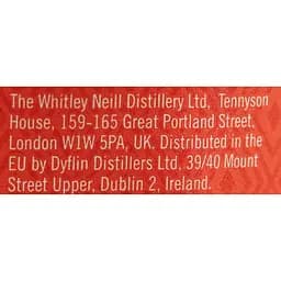 Джин Whitley Neill Oriental Spiced Gin 43% 0.7 л - мініатюра 7