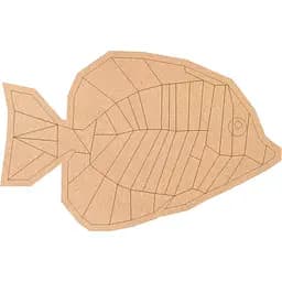 Основа для декорирования панно-мозаика Rosa Talent Рыбка 1 МДФ 42х27 см