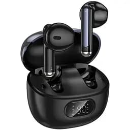 Навушники бездротові Hoco TWS EQ18 вкладиші чорний